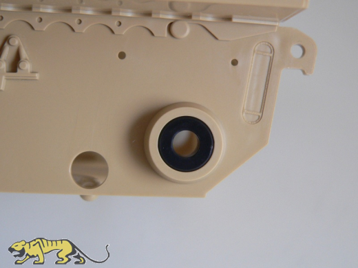 Abst�tzung f�r Schwingarme der Spannrollen Tamiya Tiger I