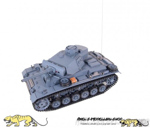 Panzerkampfwagen III Ausf. L RC-Fertigmodell BB (Panzergrau)