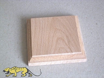 Massivholzsockel f�r Figuren