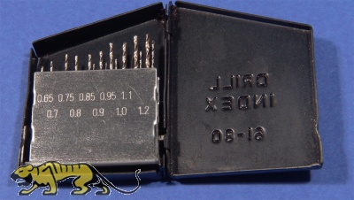 HSS Microbohrer 0,2-1,2mm (20 teilig)