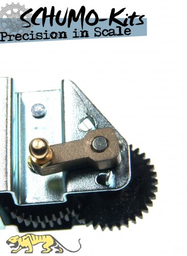 Neusilber Hebelarm f�r Tamiya Rohr Hebe-Senk Einheiten