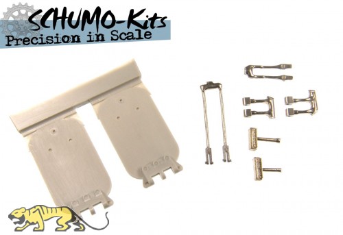 Bewegliche Fahrer- und Funkerluke f�r Tamiya Panther G