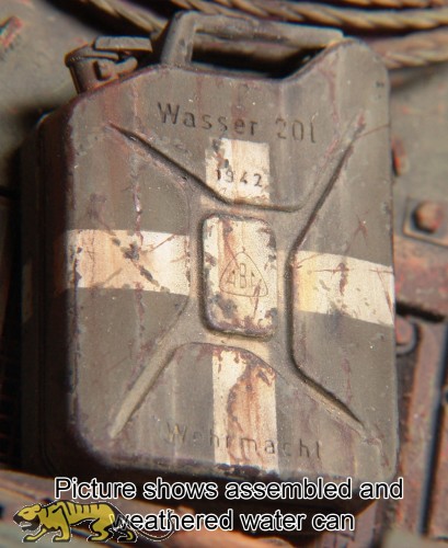 German Wehrmacht 20 Liter Watercans (4pcs.)