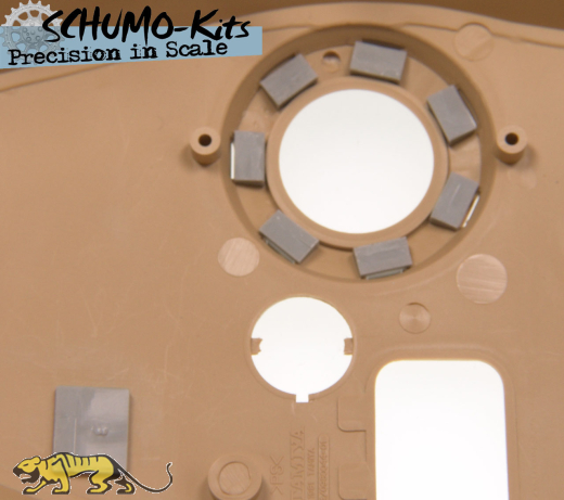Winkelspiegelset f�r Tamiya K�nigstiger, 1:16