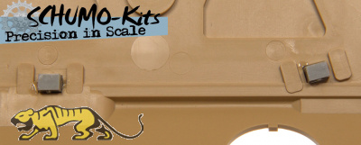 Winkelspiegelset f�r Tamiya K�nigstiger, 1:16