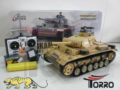 Panzerkampfwagen III Ausf. L RC-Fertigmodell BB (Dunkelgelb)