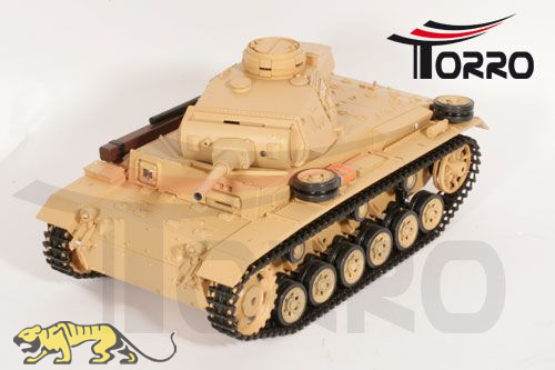 Panzerkampfwagen III Ausf. H RC-Fertigmodell BB (Dunkelgelb)