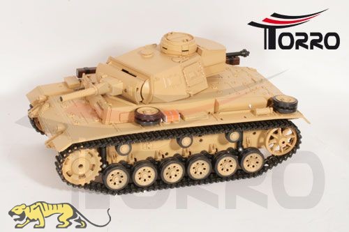 Panzerkampfwagen III Ausf. H RC-Fertigmodell BB (Dunkelgelb)