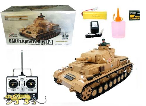 Panzerkampfwagen IV Ausf. F1 RC-Fertigmodell BB (Dunkelgelb)