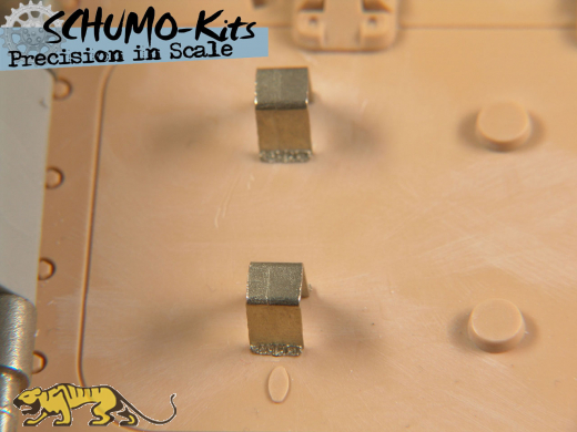Heckklappe Hintere Aufbauwand  f�r Tamiya Jagdpanther 1:16
