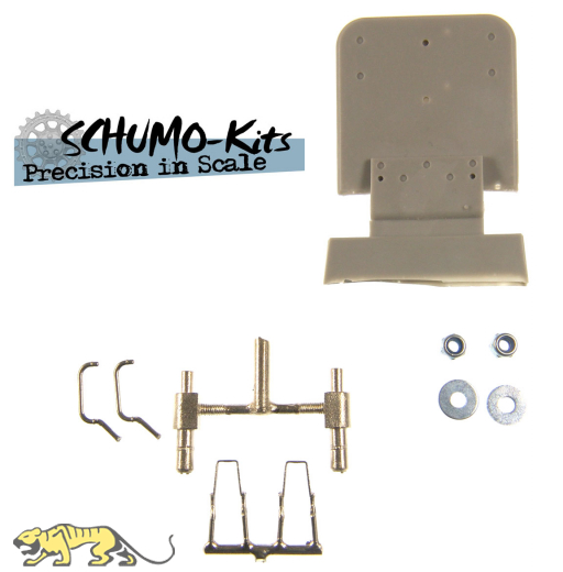 Heckklappe Hintere Aufbauwand  f�r Tamiya Jagdpanther 1:16
