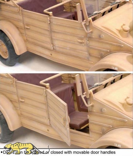1:6 Scale VW Type 82 K�belwagen Afrikakorps (DAK)