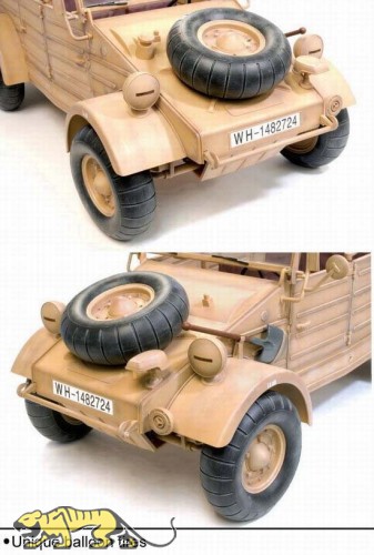 1:6 Scale VW Type 82 K�belwagen Afrikakorps (DAK)