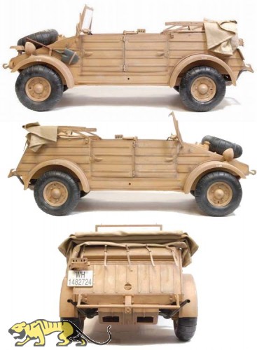 1:6 Scale VW Type 82 K�belwagen Afrikakorps (DAK)