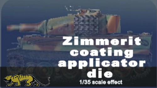 Zimmerit coating applicator