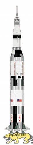 Apollo Saturn V - 1:144