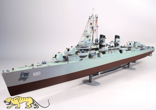 Blue Devil Fletcher Class Destroyer (Lindberg)