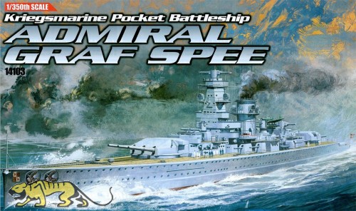 Academy, Panzerschiff Admiral Graf Spee mit Metallst�nder
