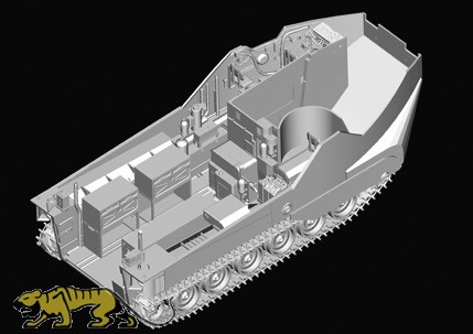 U.S. AAVR-7A1 Assault Amphibian Vehicle Recovery
