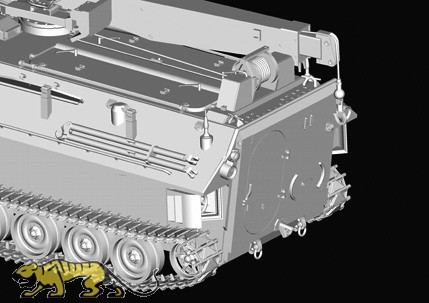 U.S. AAVR-7A1 Assault Amphibian Vehicle Recovery