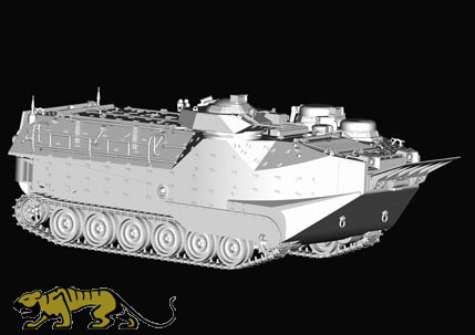 U.S. AAVP-7A1 Assault Amphibious Vehicle (w/mounting bosses)