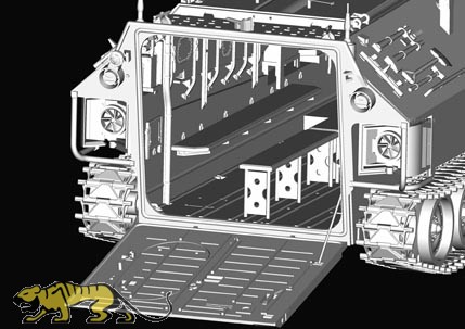 U.S. AAVP-7A1 Assault Amphibious Vehicle (w/mounting bosses)
