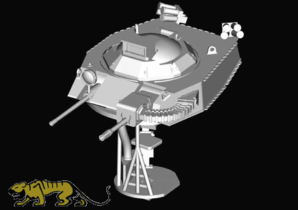 U.S. AAVP-7A1 Assault Amphibious Vehicle (w/mounting bosses)