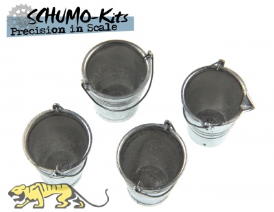 Eimer-Set 1:16 - 4 St�ck mit B�gel