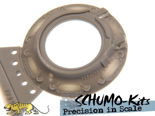 Hochdetailierte Kommandantenkuppel f�r M26 Pershing