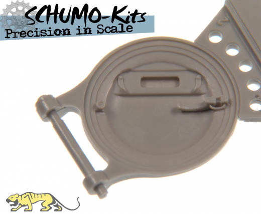Hochdetailierte Kommandantenkuppel f�r M26 Pershing