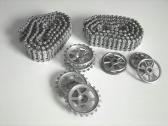 Metallkettenset (Komplettset) Bandai(Hummel/StuG/Panzer IV) 1:15