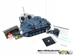 Panzerkampfwagen III Ausf. L RC-Fertigmodell BB (Panzergrau)