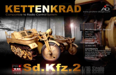 Sd.Kfz. 2 kleines Kettenkrad RC f�higes Modell