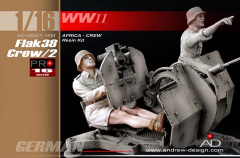 Flaksch�tze f�r 2 cm FlaK 38 - Figurenbausatz Resin