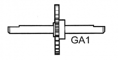 GA1 x1 f�r AD / XION Sd.Kfz. 222 / 223