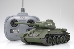 RC Russian Med Tank T-34-85 - w/4ch Transmitter
