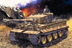 German Tiger I Ausf. E mid Production with full Interior