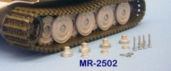 Steel Road Wheels for Tamiya Tiger I - 1/25 Scale