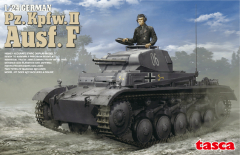 German Panzerkampfwagen II Ausf. F - Sd.Kfz. 121 - 1:24 Tasca