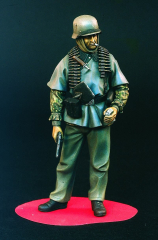 Deutscher Infanterist - Ardennenoffensive - Figurenbausatz Resin