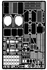 Photoetched Parts for Italeri Schnellboot S-100 Guns 1/35