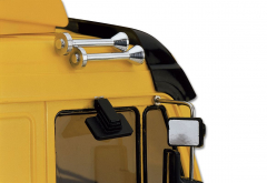 Truck horns and rearview mirrors