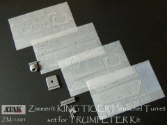 Zimmerit f�r Trumpeter K�nigstiger mit Henschel Turm