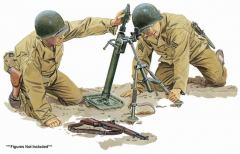 US 60mm M2 Mortar with M1 Garand