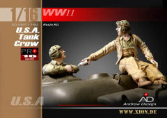 US Tank Crew / US Panzerbesatzung - Bausatz Resin