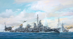 U.S. Navy Fletcher Class Destroyer