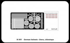 German Wehrmacht Helmets - line, chinstraps