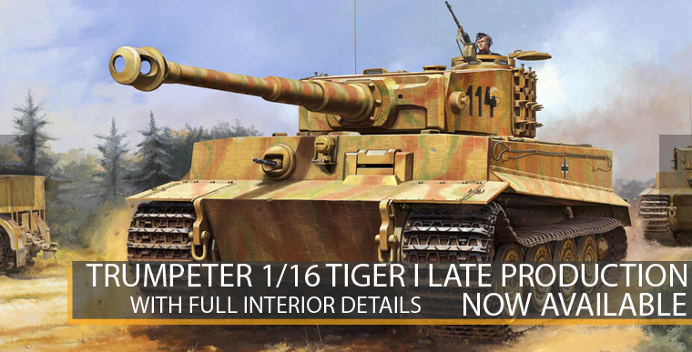 Trumpeter 00945 Tiger I Ausf. E - late production - 1/16