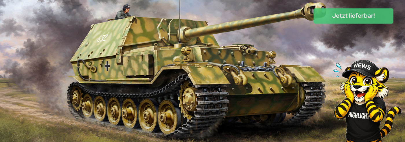 Trumpeter 00964 Sd.Kfz. 184 Panzerjäger Ferdinand - 1:16