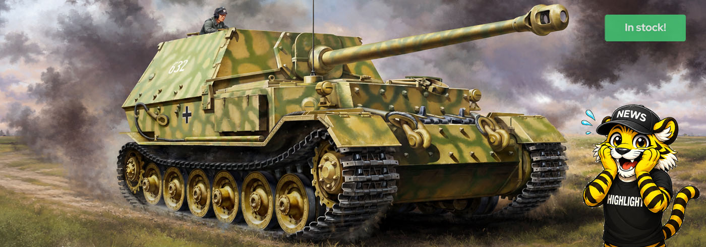 Trumpeter 00964 Sd.Kfz. 184 Panzerjäger Ferdinand - 1/16